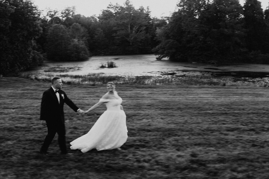 Discover Kirsten + Charlie’s romantic August wedding at Gwyn Careg Inn. Elegant details, lush florals, and timeless photography.