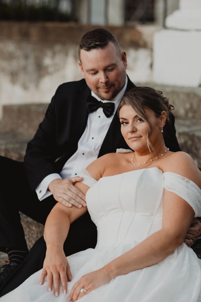 Discover Kirsten + Charlie’s romantic August wedding at Gwyn Careg Inn. Elegant details, lush florals, and timeless photography.