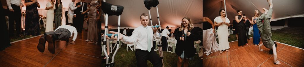 Discover Kirsten + Charlie’s romantic August wedding at Gwyn Careg Inn. Elegant details, lush florals, and timeless photography.