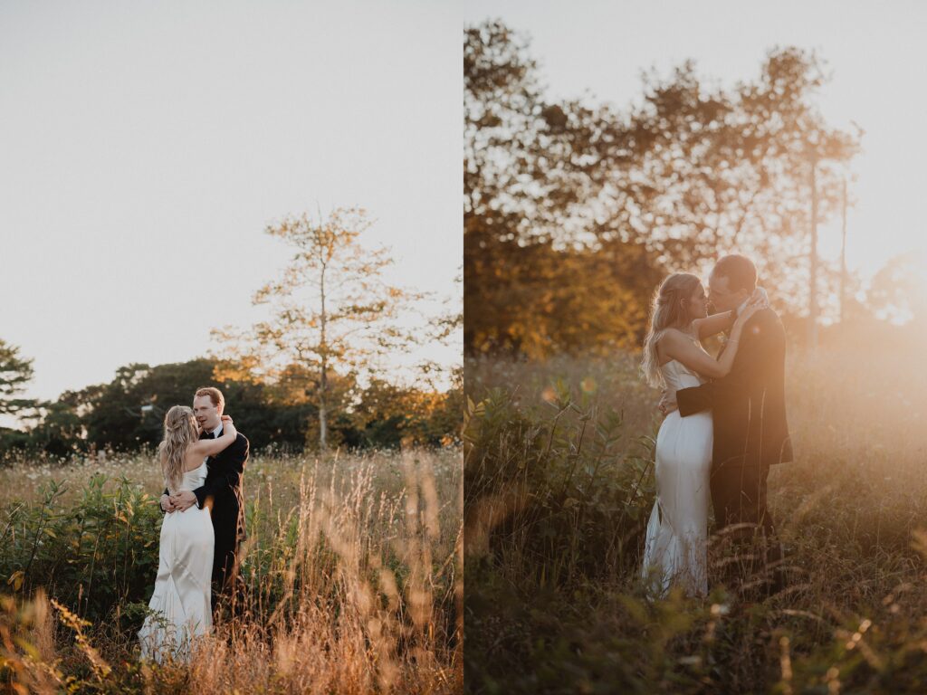 Romantic late summer wedding at Stone Acres Farm in Mystic, CT. Miriam + Nathaniel’s classic August celebration featured timeless details