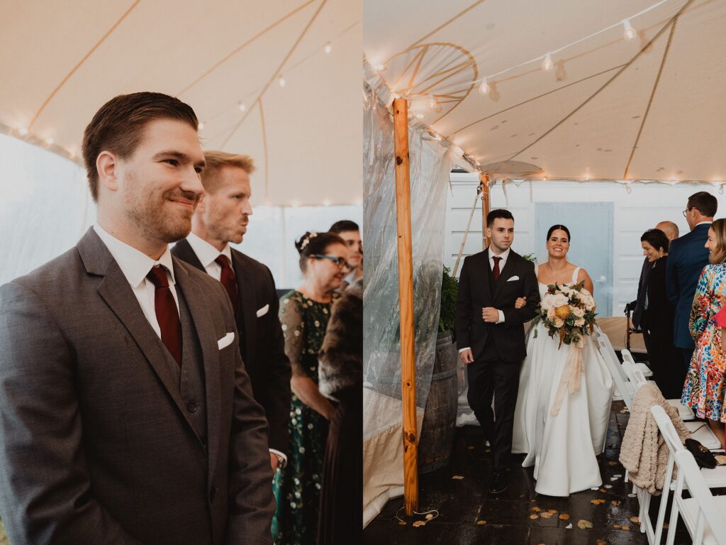 Saltwater Farm Vineyard Wedding | Abby + Adam