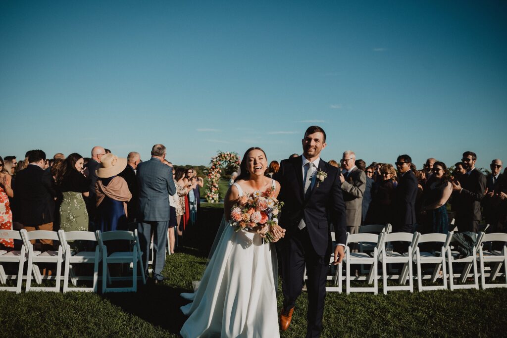 Saltwater Farm Vineyard Wedding | Meg + Kyle