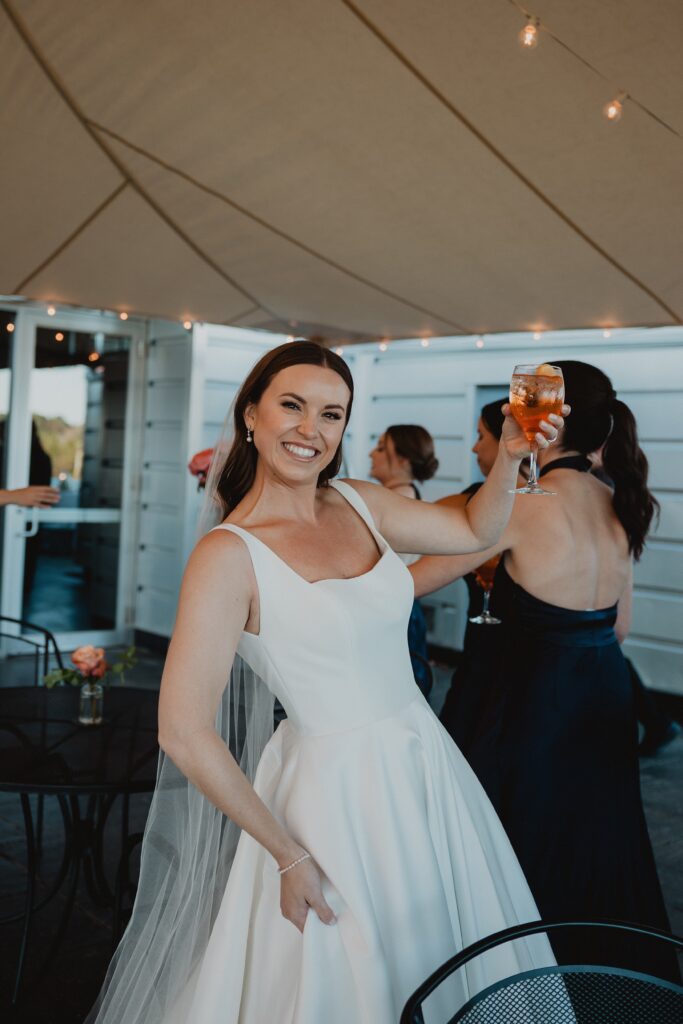 Saltwater Farm Vineyard Wedding | Meg + Kyle