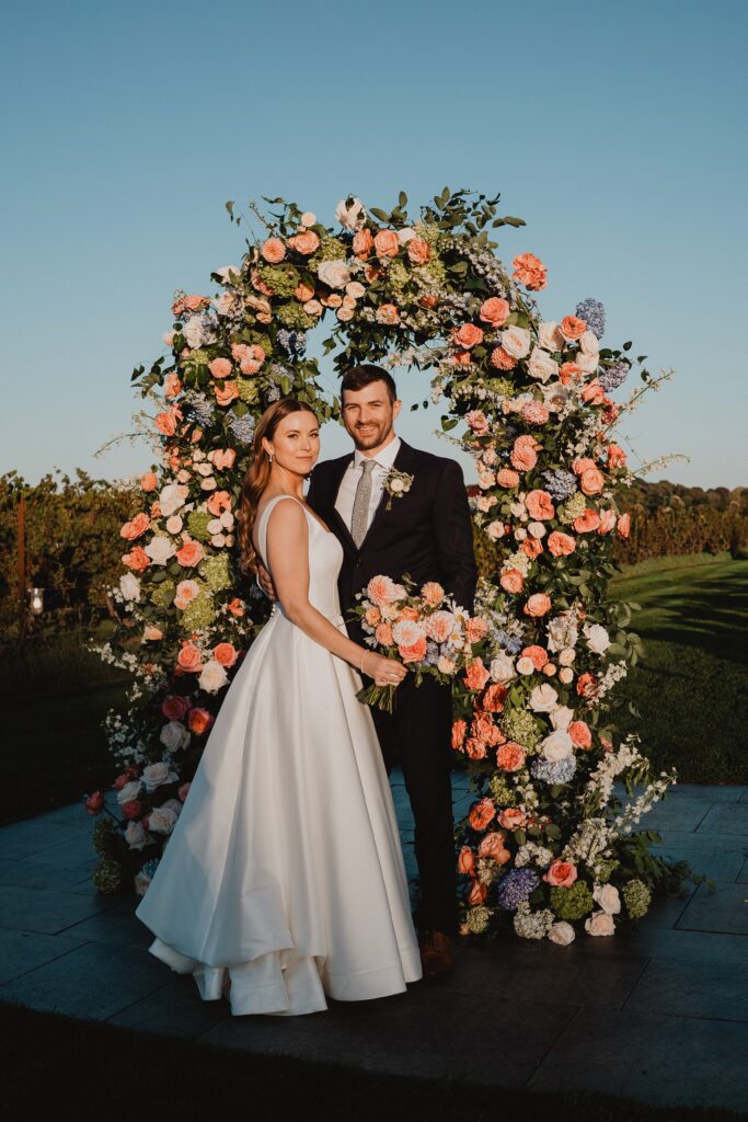 Saltwater Farm Vineyard Wedding | Meg + Kyle