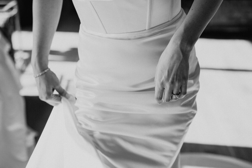 Saltwater Farm Vineyard Wedding | Brea + Lindsley