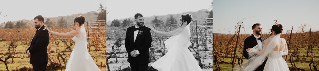 Saltwater Farm Vineyard Wedding | Brea + Lindsley