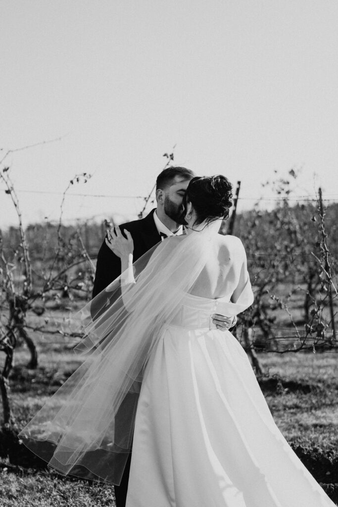 Saltwater Farm Vineyard Wedding | Brea + Lindsley