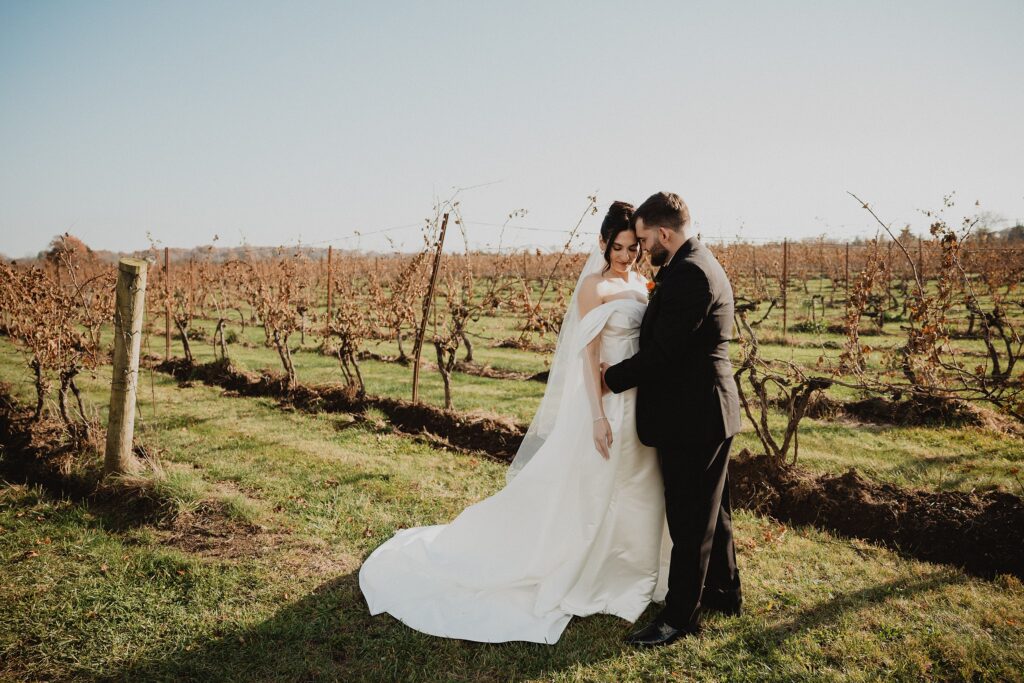 Saltwater Farm Vineyard Wedding | Brea + Lindsley
