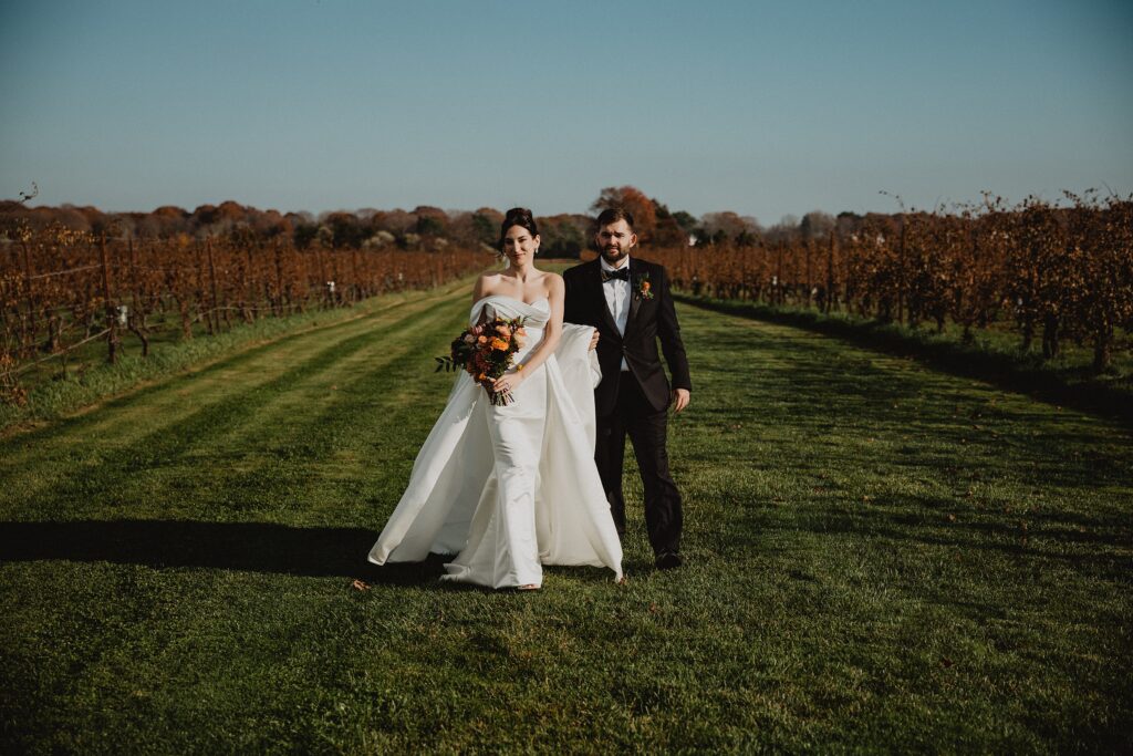 Saltwater Farm Vineyard Wedding | Brea + Lindsley