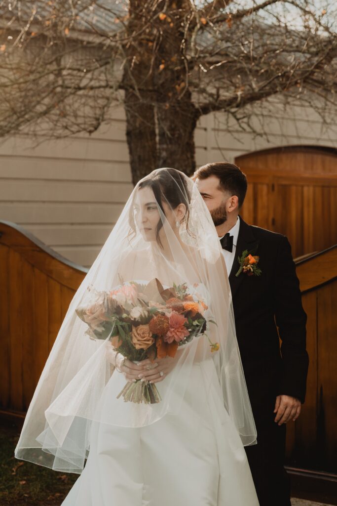 Saltwater Farm Vineyard Wedding | Brea + Lindsley