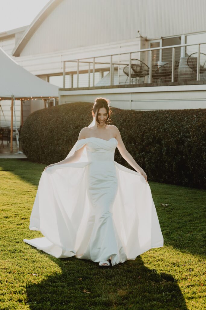 Saltwater Farm Vineyard Wedding | Brea + Lindsley