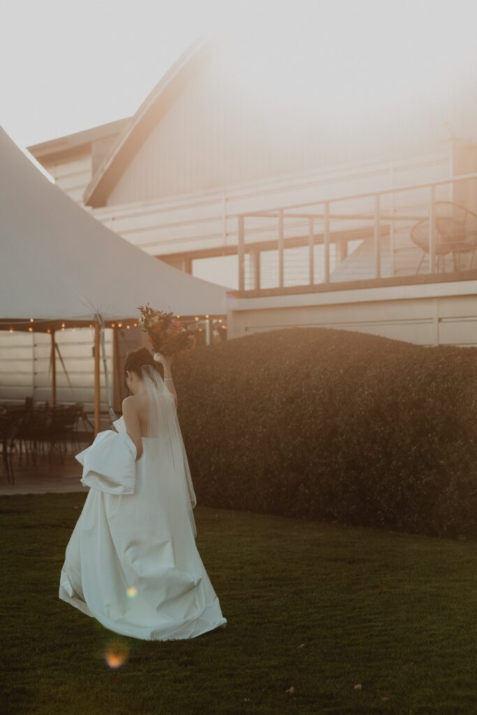 Saltwater Farm Vineyard Wedding | Brea + Lindsley