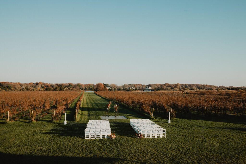 Saltwater Farm Vineyard Wedding | Brea + Lindsley
