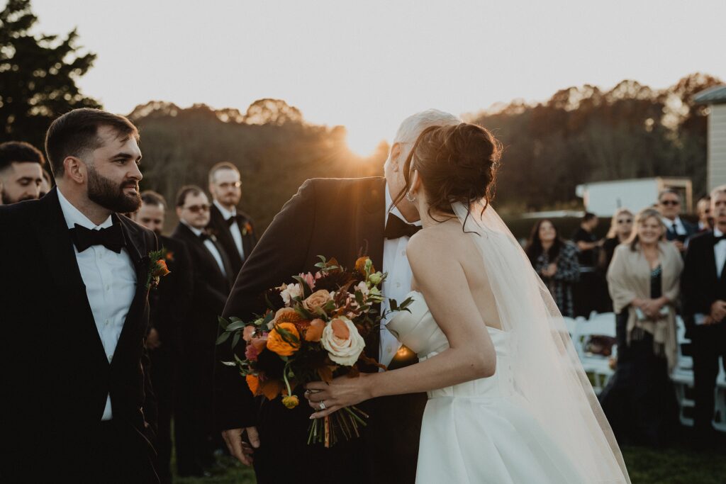 Saltwater Farm Vineyard Wedding | Brea + Lindsley