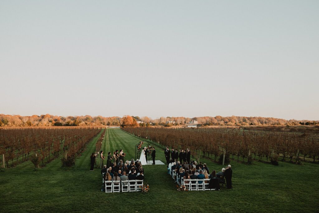 Saltwater Farm Vineyard Wedding | Brea + Lindsley