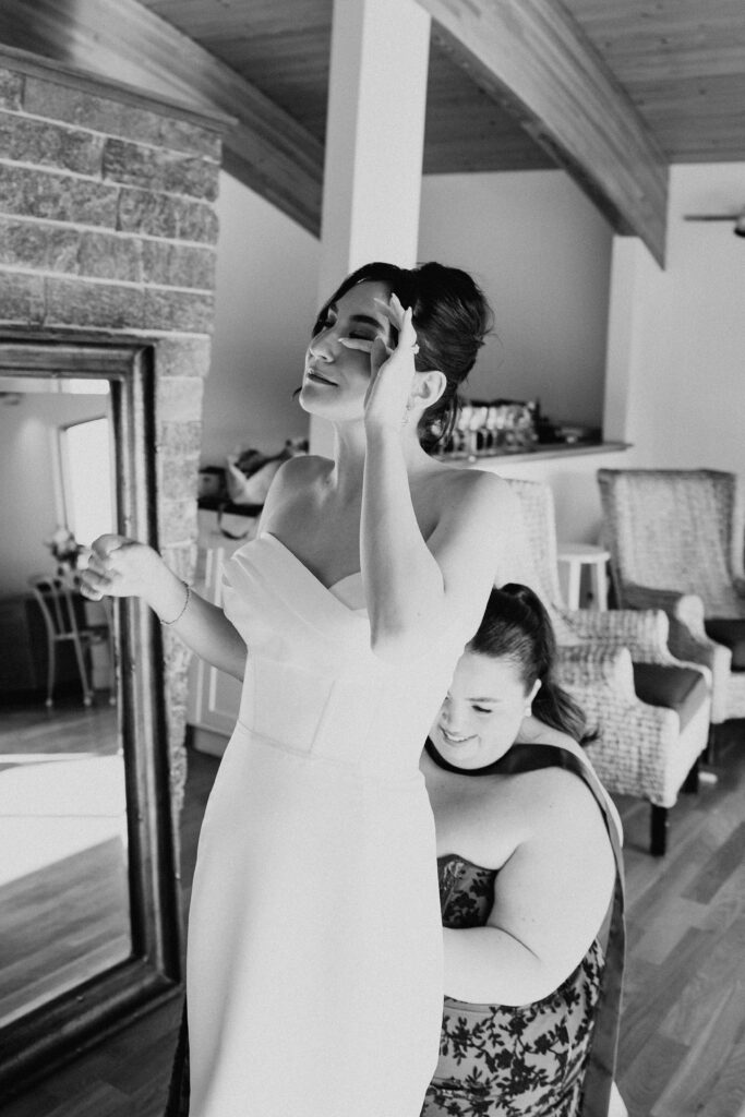 Saltwater Farm Vineyard Wedding | Brea + Lindsley