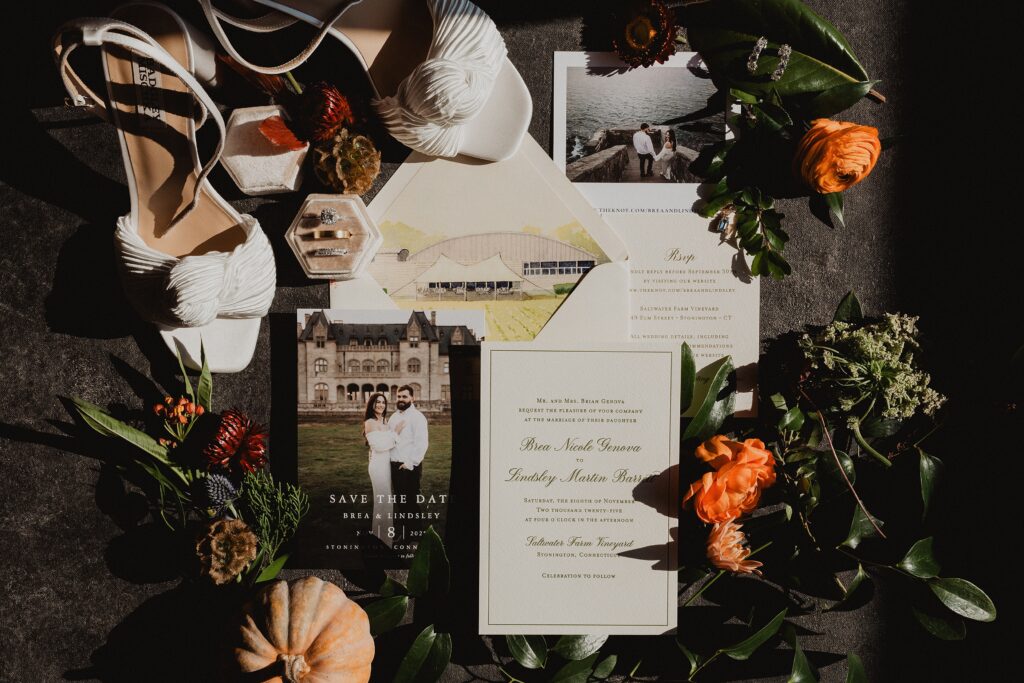 Saltwater Farm Vineyard Wedding | Brea + Lindsley