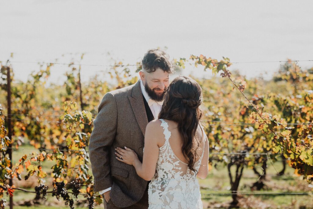 Saltwater Farm Vineyard Wedding | Courtney + Dan