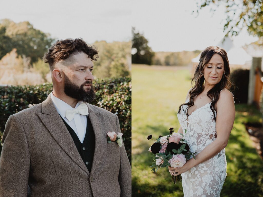 Saltwater Farm Vineyard Wedding | Courtney + Dan