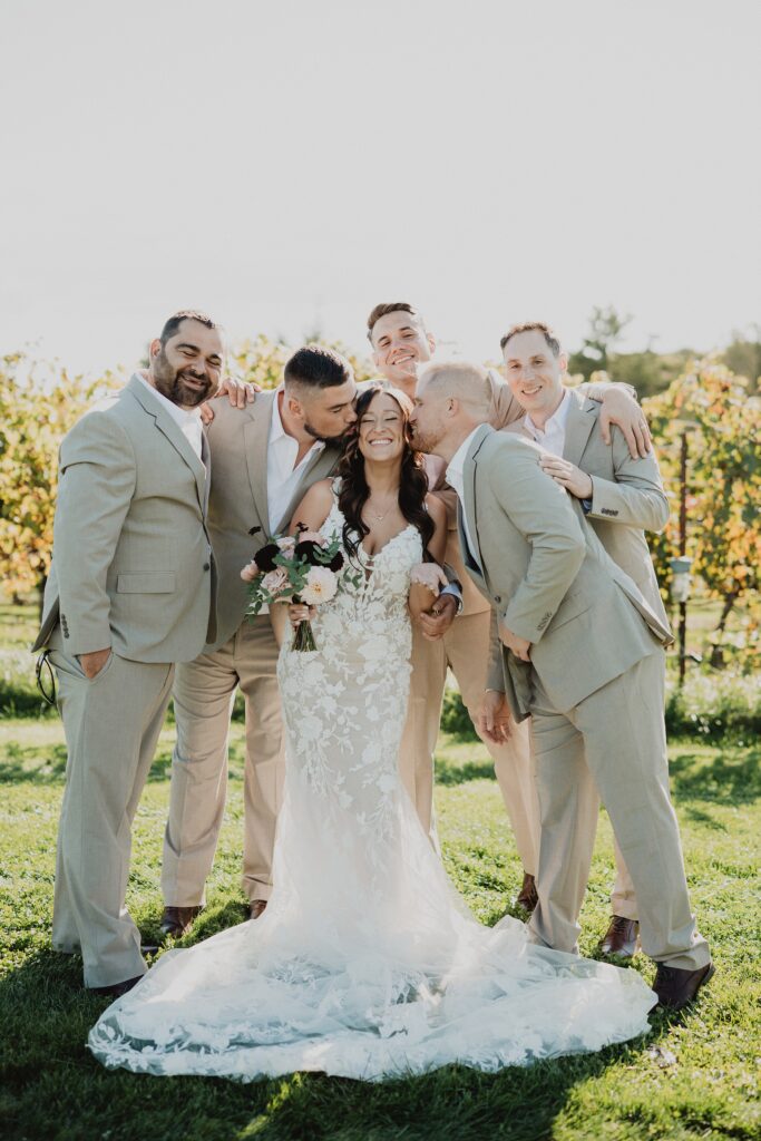 Saltwater Farm Vineyard Wedding | Courtney + Dan