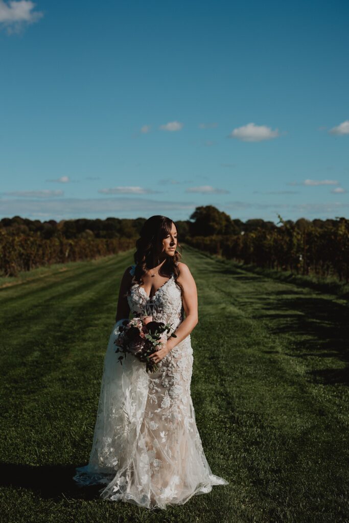 Saltwater Farm Vineyard Wedding | Courtney + Dan