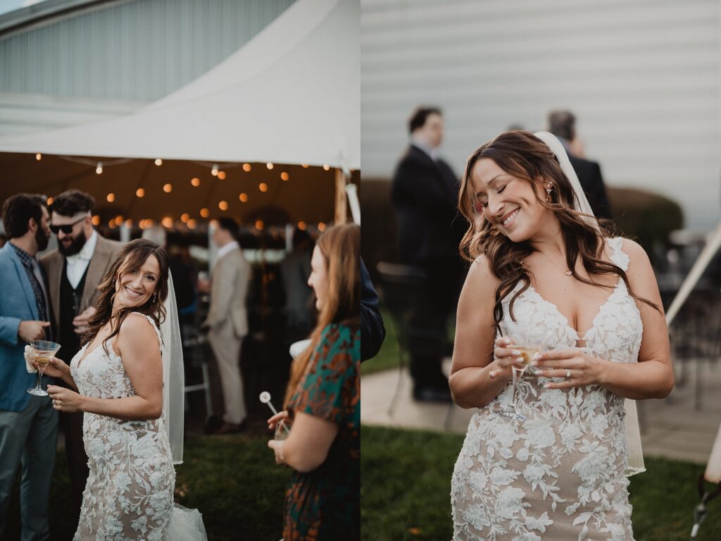 Saltwater Farm Vineyard Wedding | Courtney + Dan