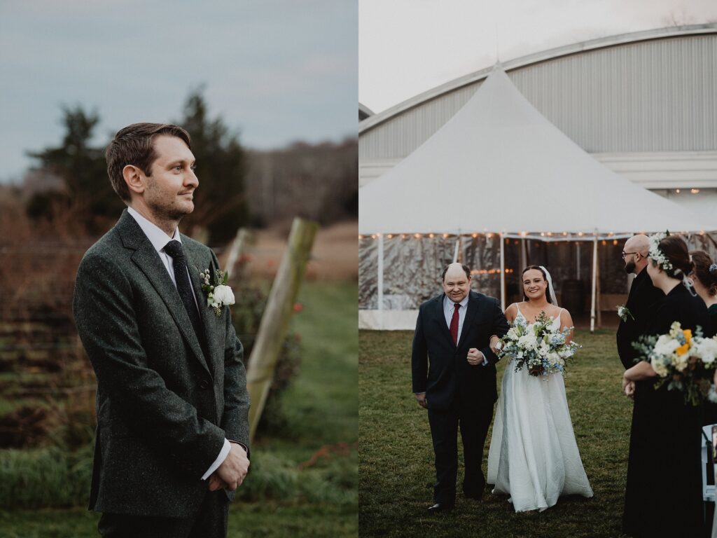 Saltwater Farm Vineyard Wedding | Susanna + Kyle