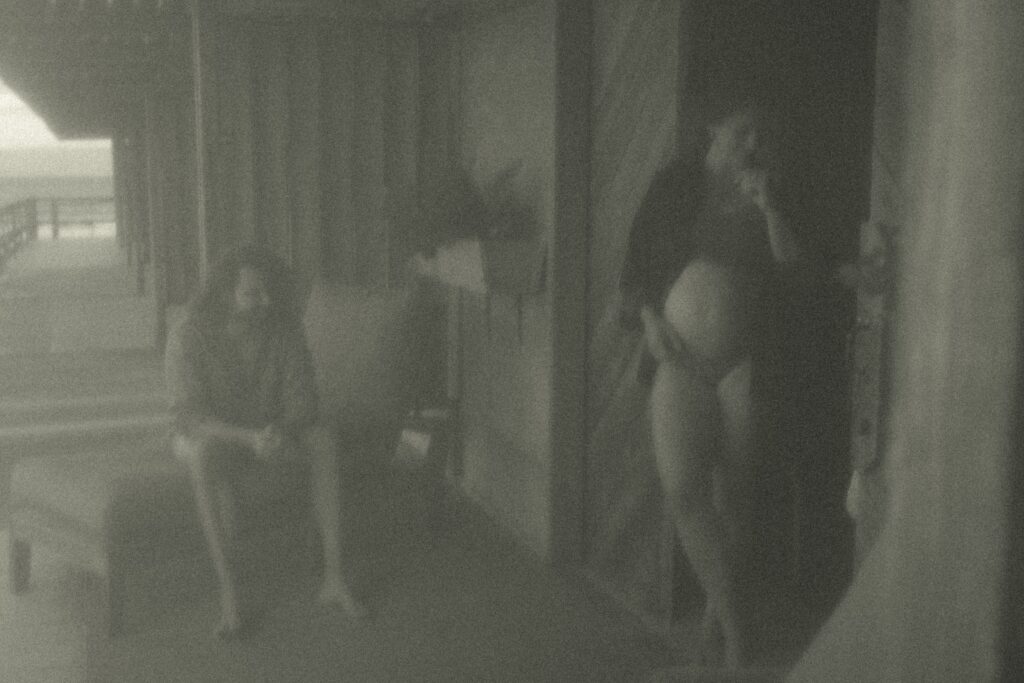 A Film Inspired Family Maternity Session at Narragansett Beach