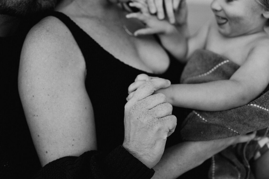 A Film Inspired Family Maternity Session at Narragansett Beach