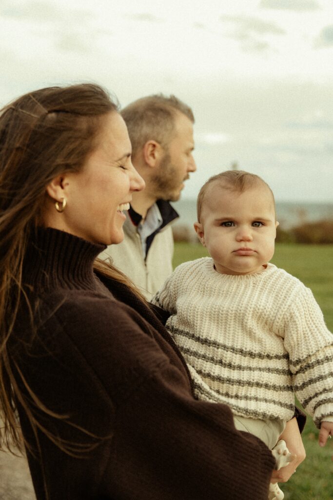 A Documentary Style Family Session on the Rhode Island Coast