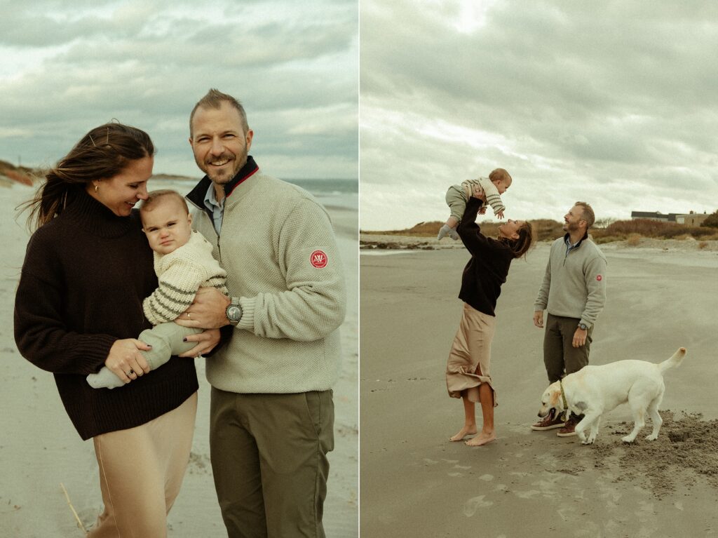 A Documentary Style Family Session on the Rhode Island Coast
