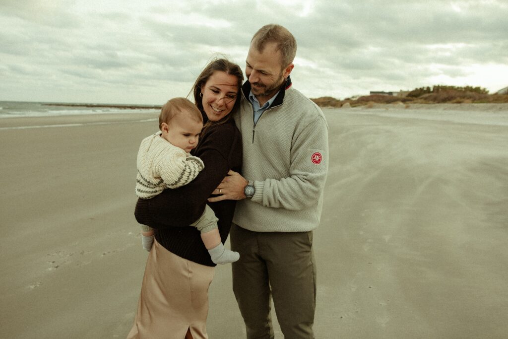 A Documentary Style Family Session on the Rhode Island Coast