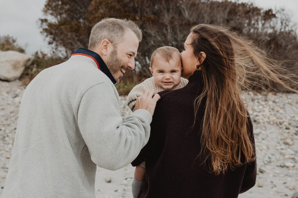 A Documentary Style Family Session on the Rhode Island Coast