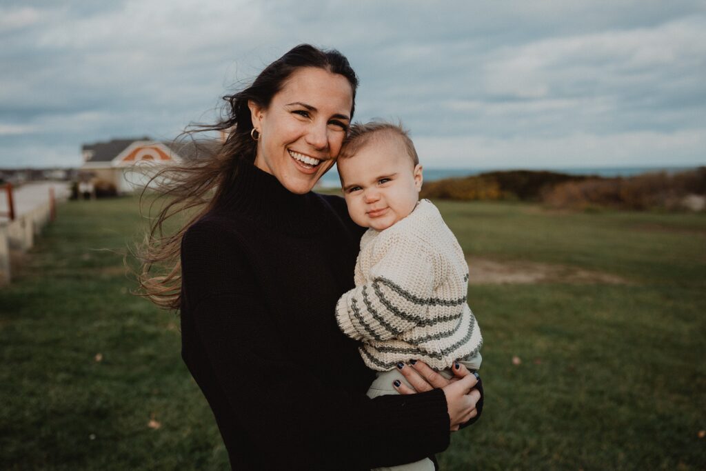 A Documentary Style Family Session on the Rhode Island Coast