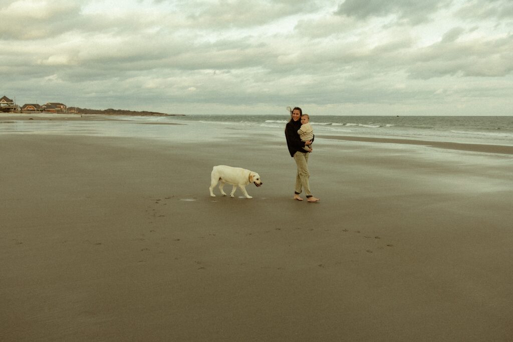 A Documentary Style Family Session on the Rhode Island Coast