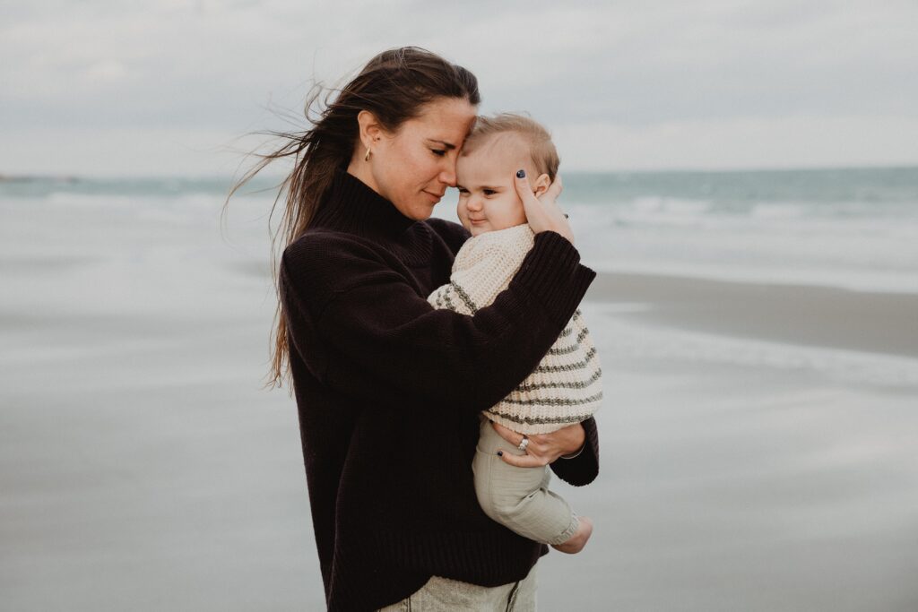 A Documentary Style Family Session on the Rhode Island Coast