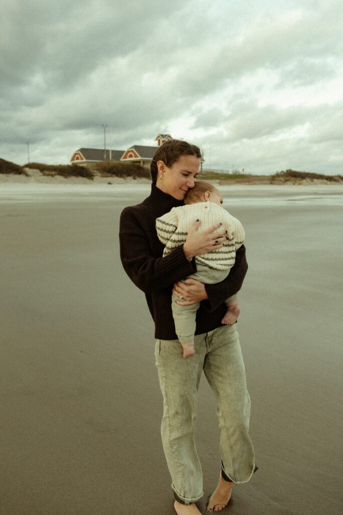 A Documentary Style Family Session on the Rhode Island Coast