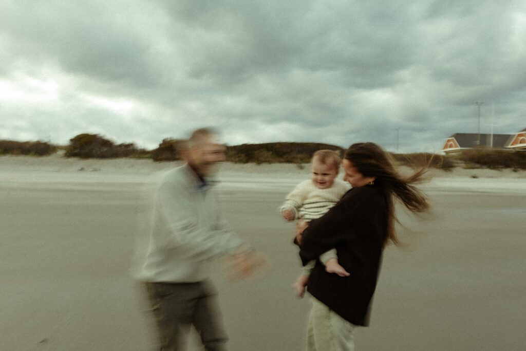 A Documentary Style Family Session on the Rhode Island Coast