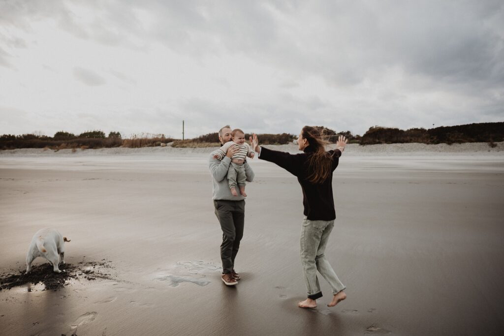 A Documentary Style Family Session on the Rhode Island Coast