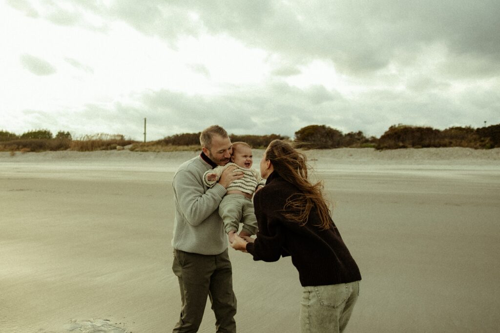 A Documentary Style Family Session on the Rhode Island Coast