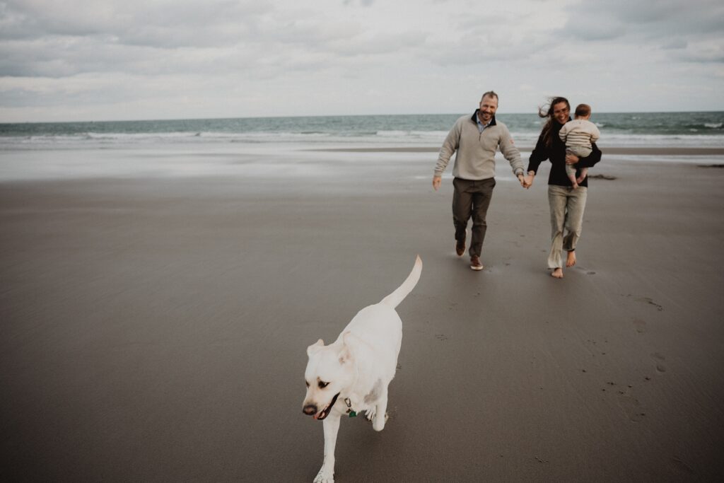 A Documentary Style Family Session on the Rhode Island Coast