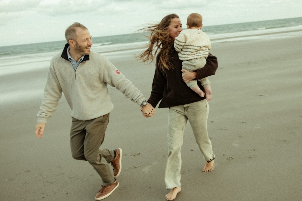 A Documentary Style Family Session on the Rhode Island Coast