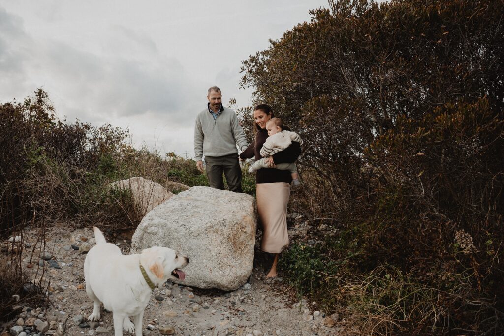 A Documentary Style Family Session on the Rhode Island Coast