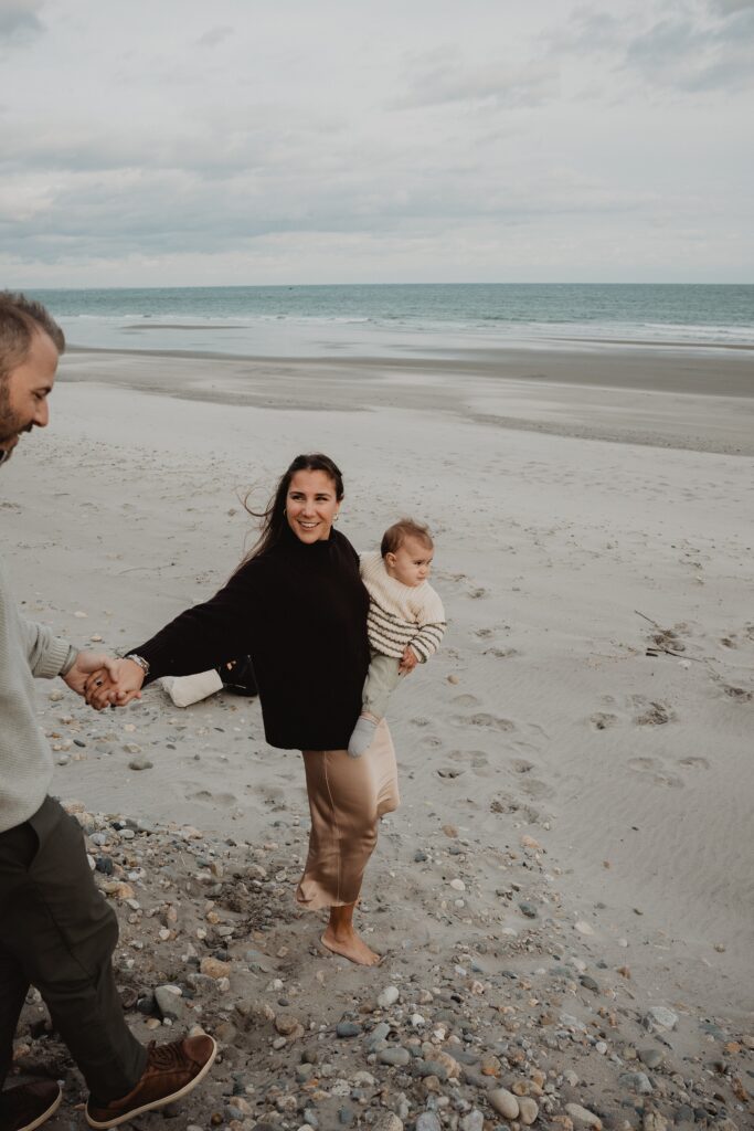 A Documentary Style Family Session on the Rhode Island Coast