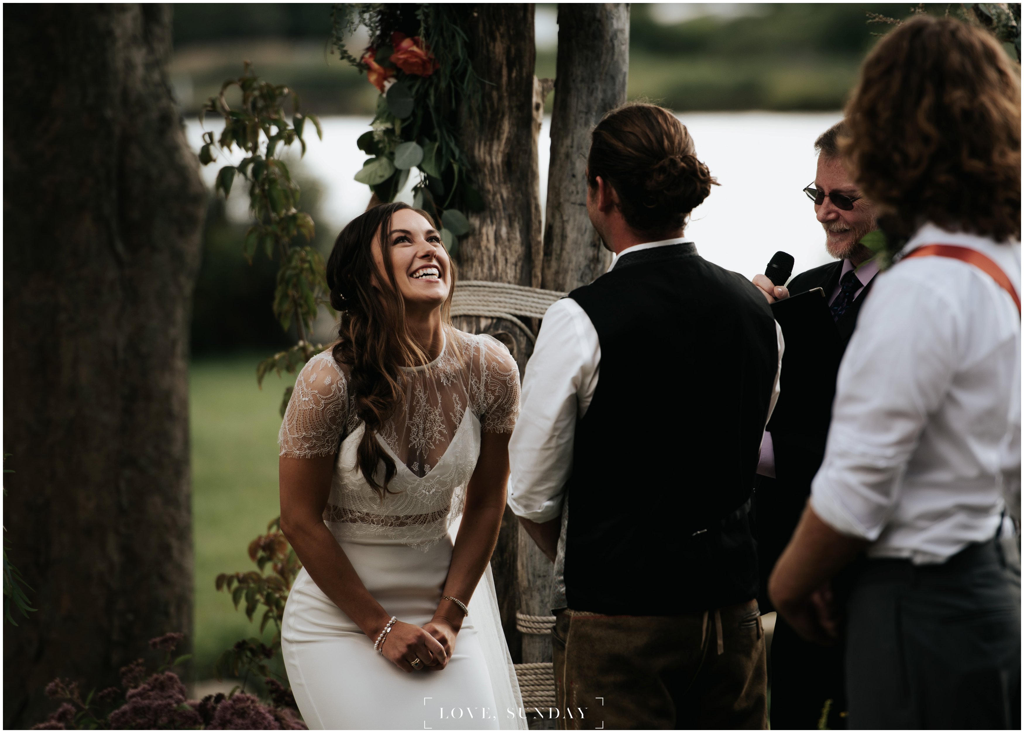 Alexandra grecco wedding Dress, boho wedding, saltwater farm wedding