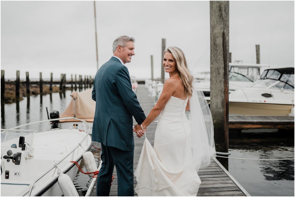Bride and Groom Portraits | Watch Hill, Rhode Island Wedding | Love, Sunday Photography