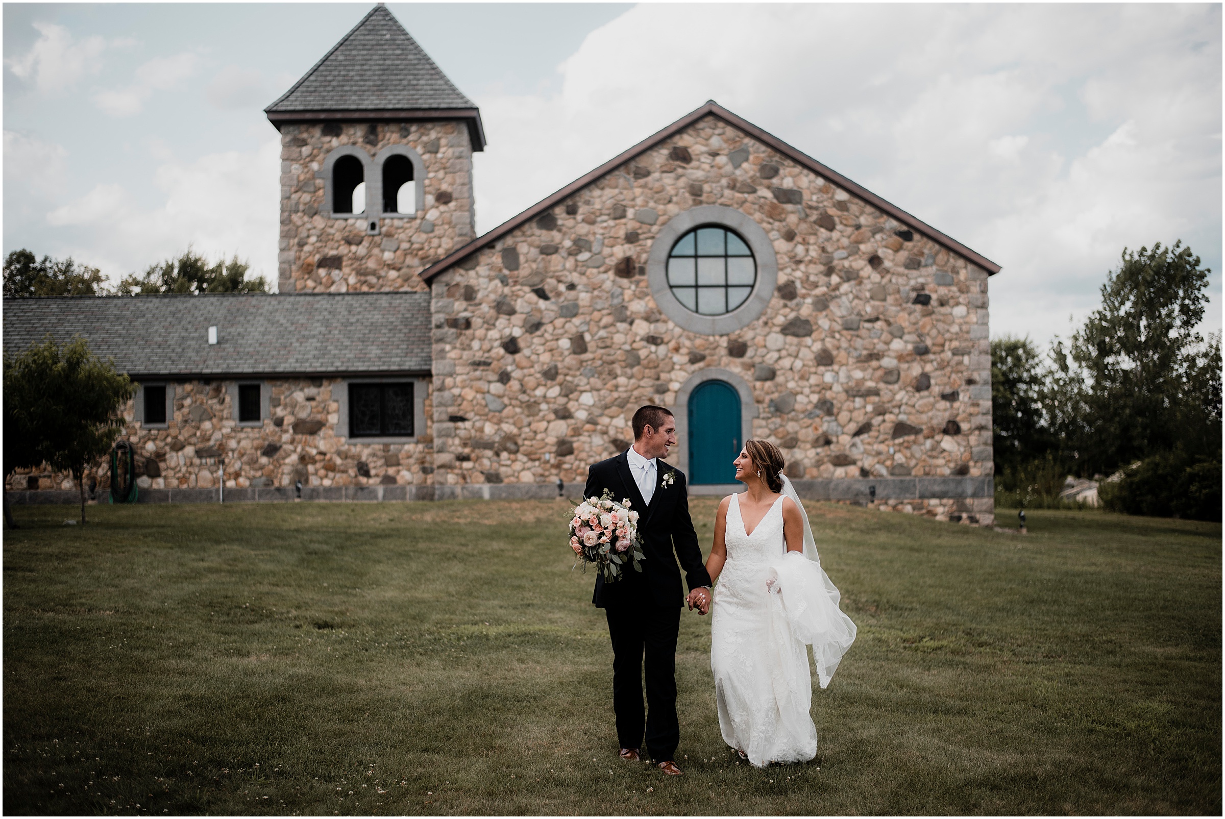 Bride and Groom portraits at The Inn at Mystic by Love, Sunday Photography