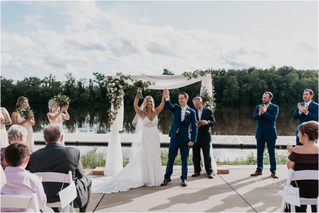 Gorgeous Summer wedding at The Glastonbury Boathouse in CT by Love, Sunday Photography