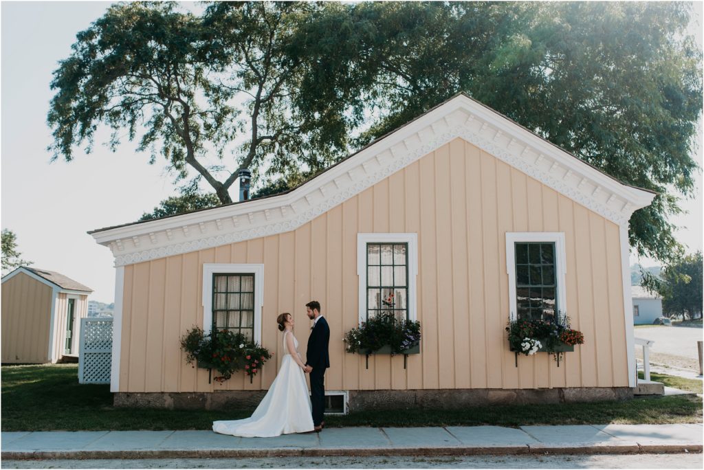 Love Sunday Photography at Latitude 41 wedding in Fall 2021