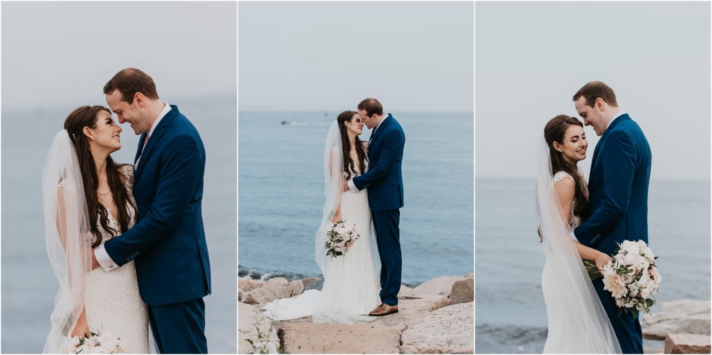A fairytale wedding day at a castle-like wedding venue, Branford House, in Connecticut